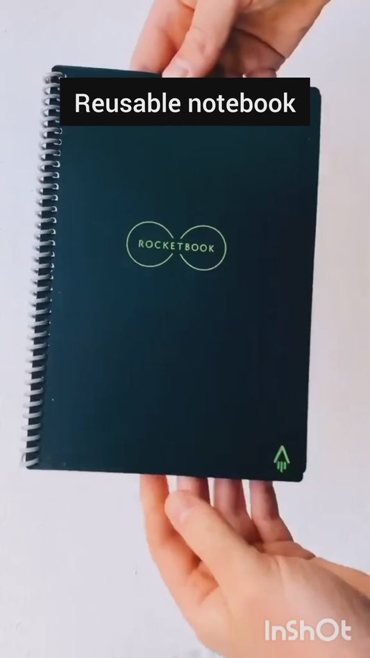 smart reusable notebook